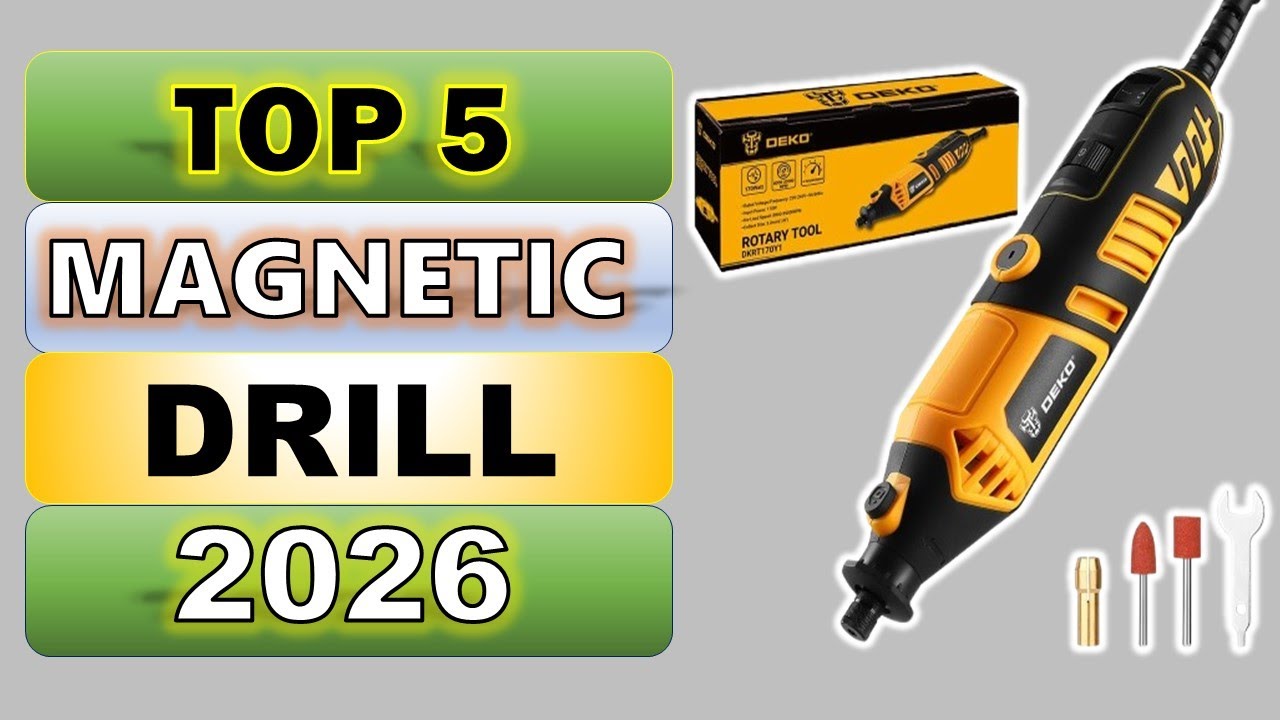 Top 5 Best Magnetic Drill in 2026 || From Aliexpress