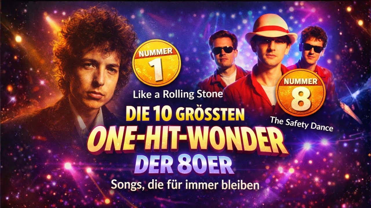 Die 10 größten One-Hit-Wonder der 80er – Songs, die für immer bleiben