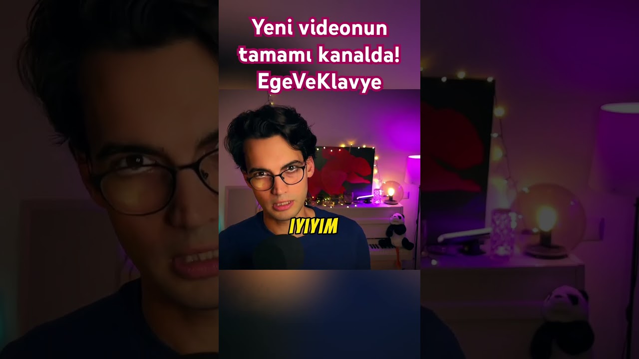 Neredeyse 4 yıl aradan sonra s&ouml;yleyeceklerim var! B&uuml;y&uuml;k haberler ve m&uuml;jdeler kanalda! #EgeVeKlavye