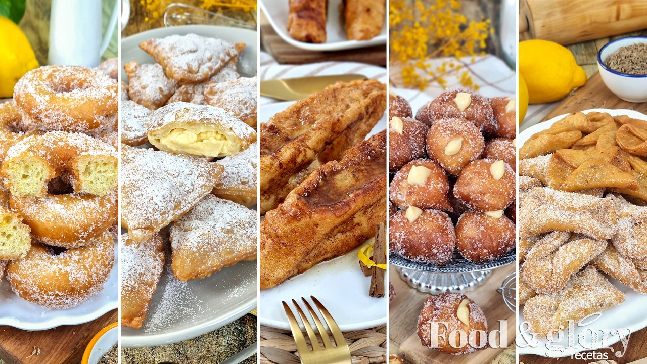 5 CL&Aacute;SICOS DULCES DE SEMANA SANTA | Recetas de Semana Santa y Cuaresma (vol. 1)