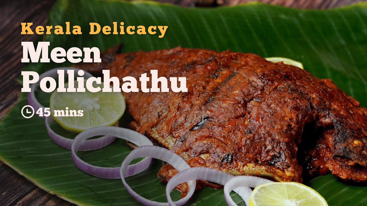 Meen Pollichathu | Fish Pollichathu | Kerala Recipes | Lunch Recipes | Dinner Recipes | Cookd