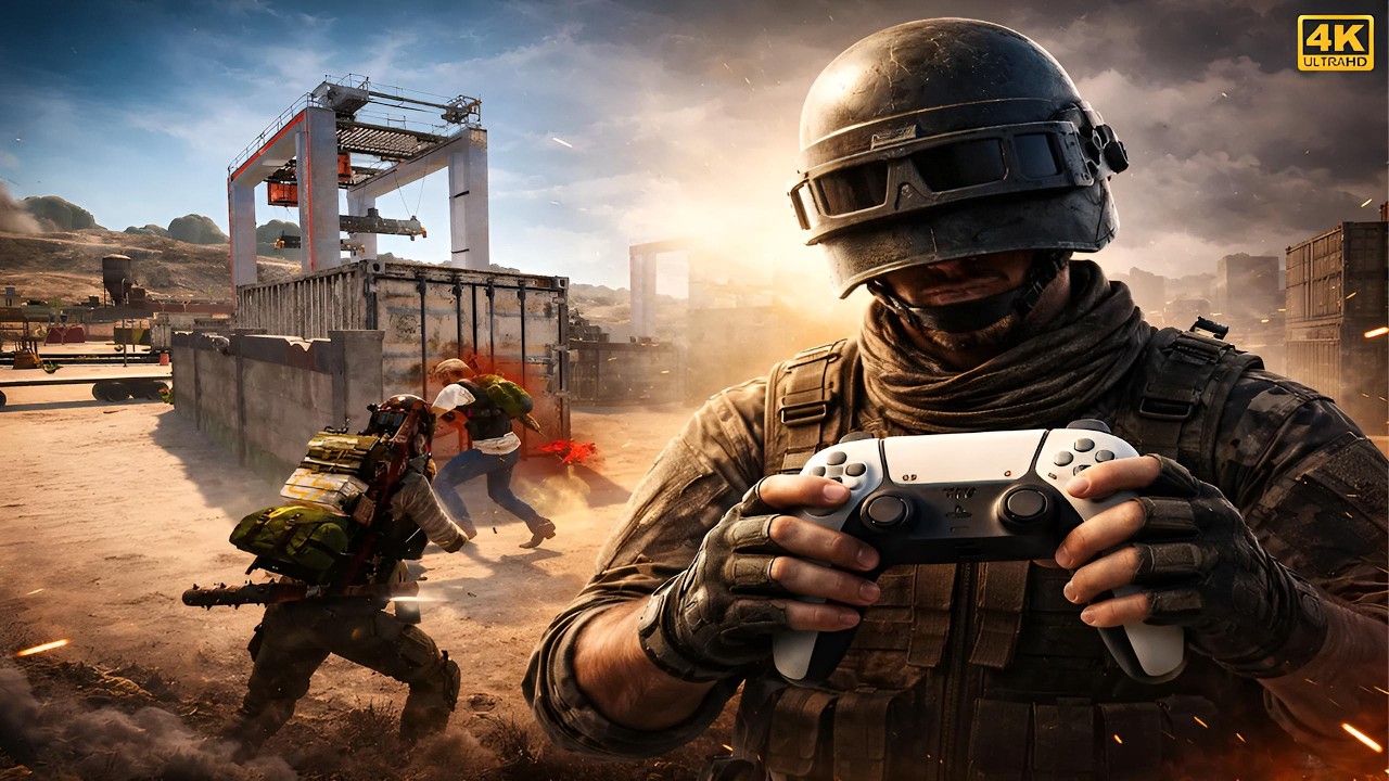 PUBG 2026  PS5 pro &ndash; Full TPP Match Gameplay | 4K 60FPS