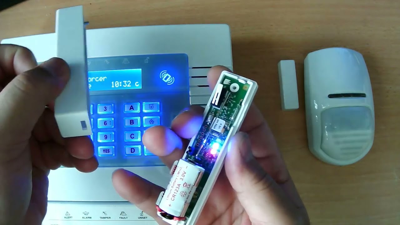 HOW TO DO REPLACED PYRONIX V11 SMART ALARM SENSORS BATTERY
