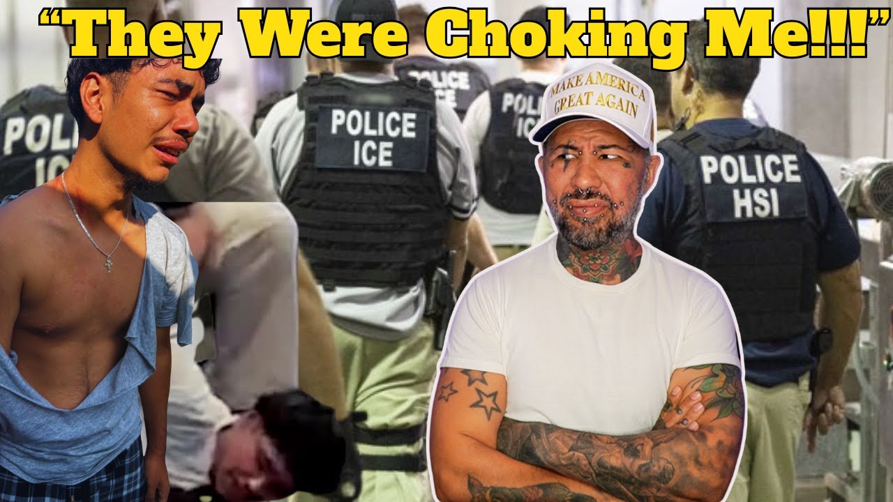 Teen High School Student Choked by ICE | He is a US Citizen!!!!