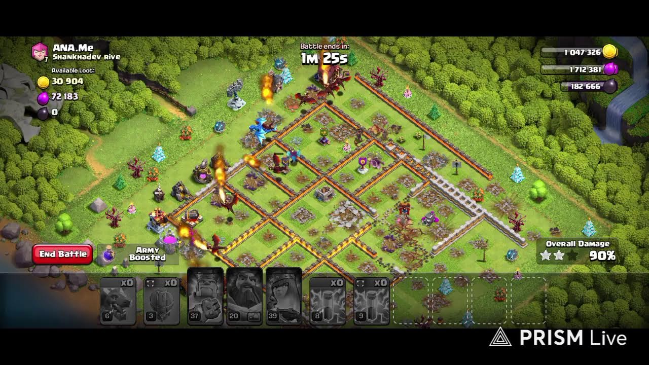 টাউন হল ১১ মেগা লাইভ! ⚔️ TH11 দিয়ে টানা ৩-স্টার অ্যাটাক 🔴