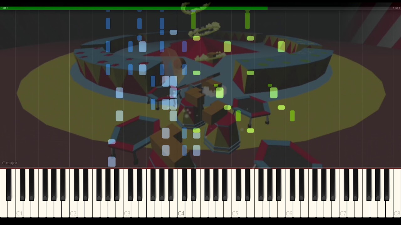 Dancing Line The Amusement Park Piano Cover