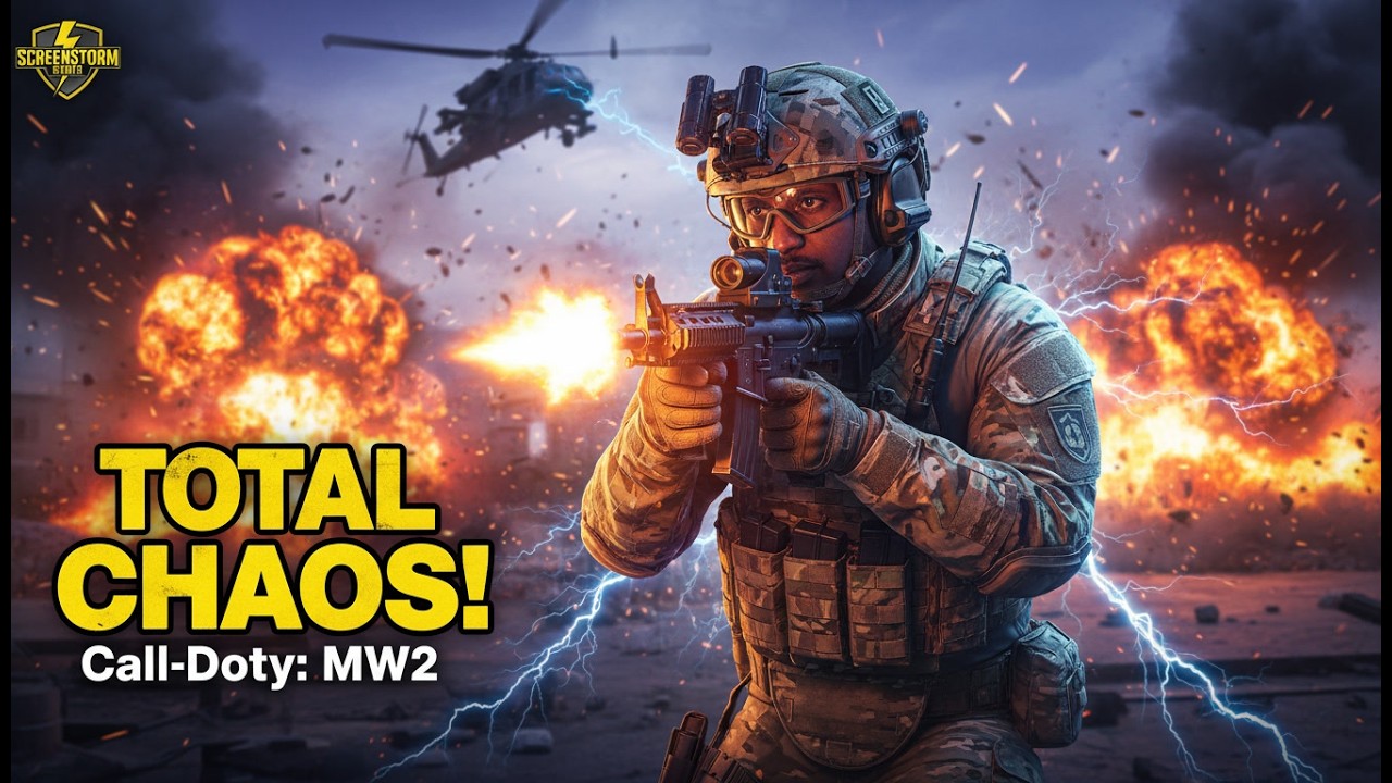 TOTAL CHAOS! Modern Warfare 2 Team Deathmatch is INSANE