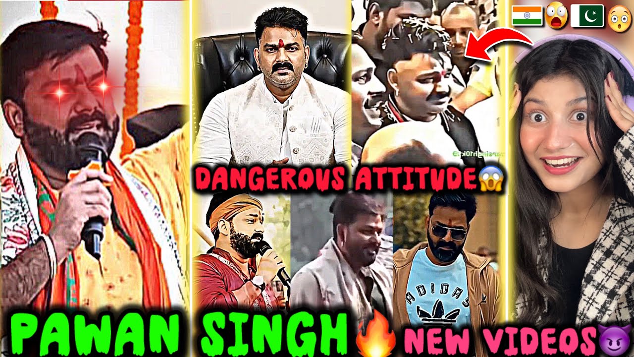 Reaction On Pawan Star Attitude Videos😈🔥| Pawan Singh Angry Moments😠Rise And Fall#pawan #pawansingh