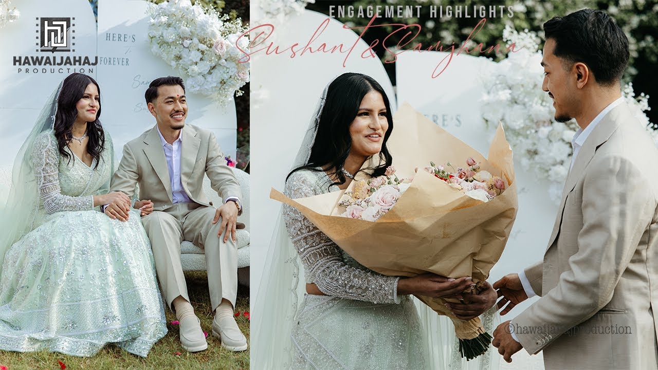 Samjhana & Sushant I Engagement Highlight I 2025 I Hawaijahaj Production