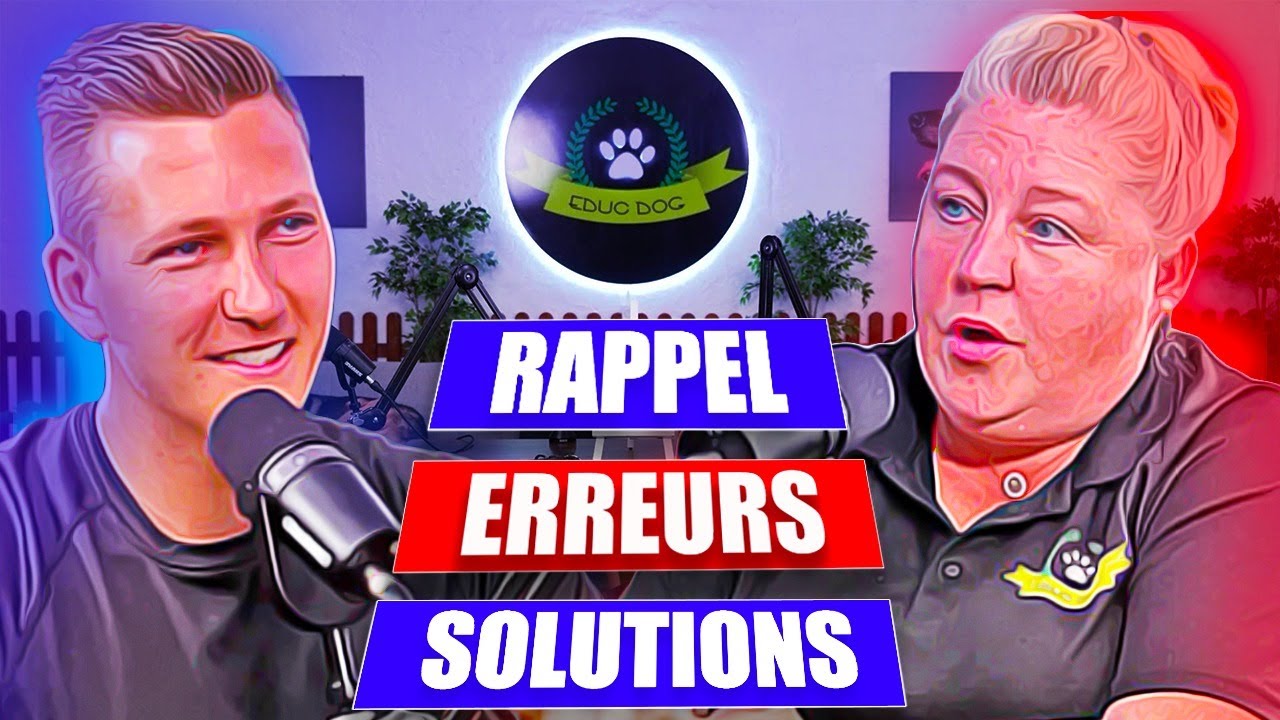 Apprendre Le Rappel (mat&eacute;riel, erreurs, exercices) - Podcast #1 L'&eacute;ducation canine by Educ Dog 🦴