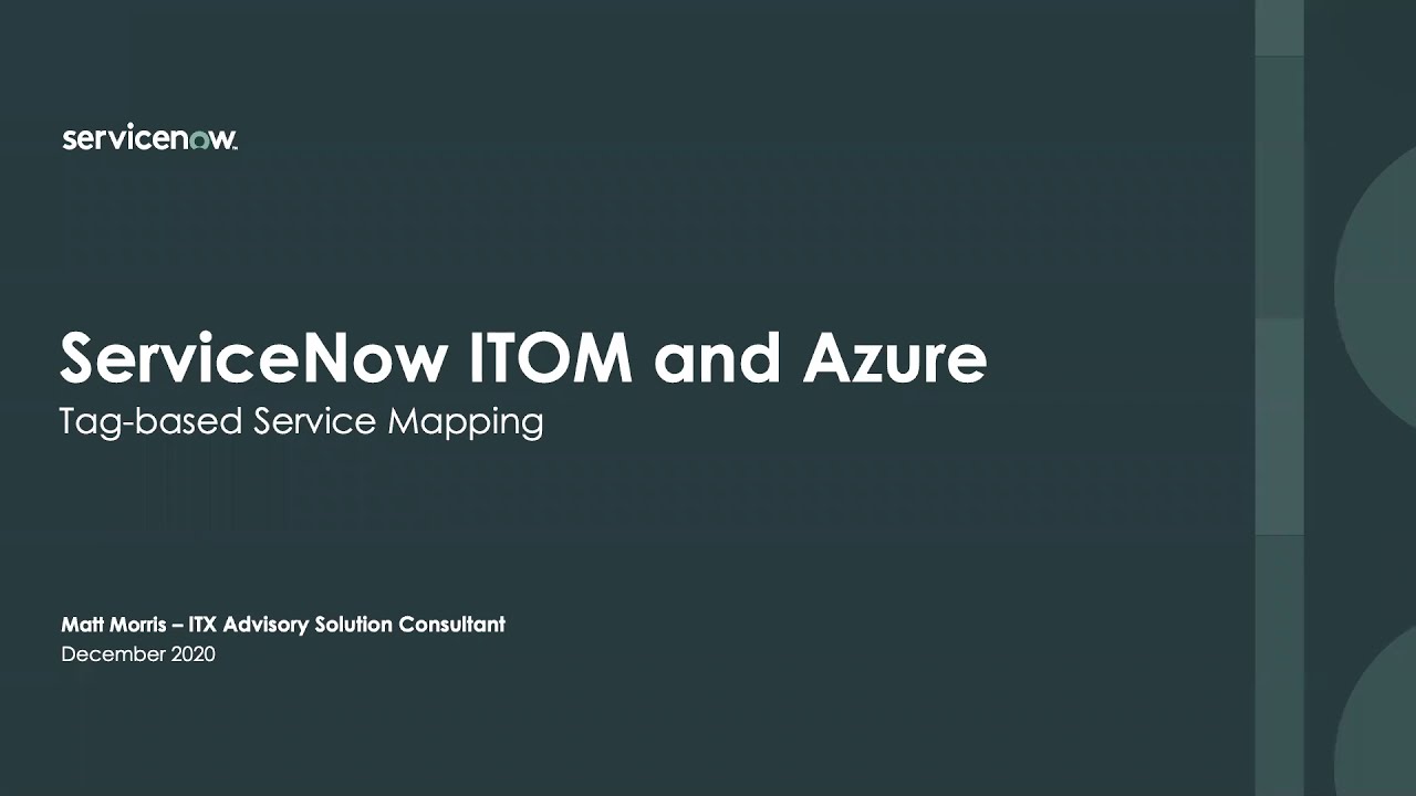 How To - Map applications deployed in Azure with Tag Based Service Mapping