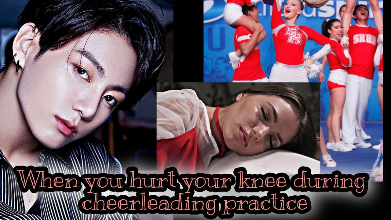 When you hurt your knee during cheerleading practice