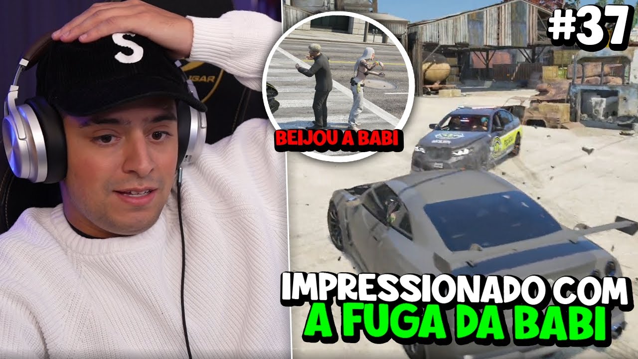 FICOU IMPRESSIONADO COM A FUGA DA BABI + PRIMEIRO BEIJO DO LEVI E DA BABI ep 37