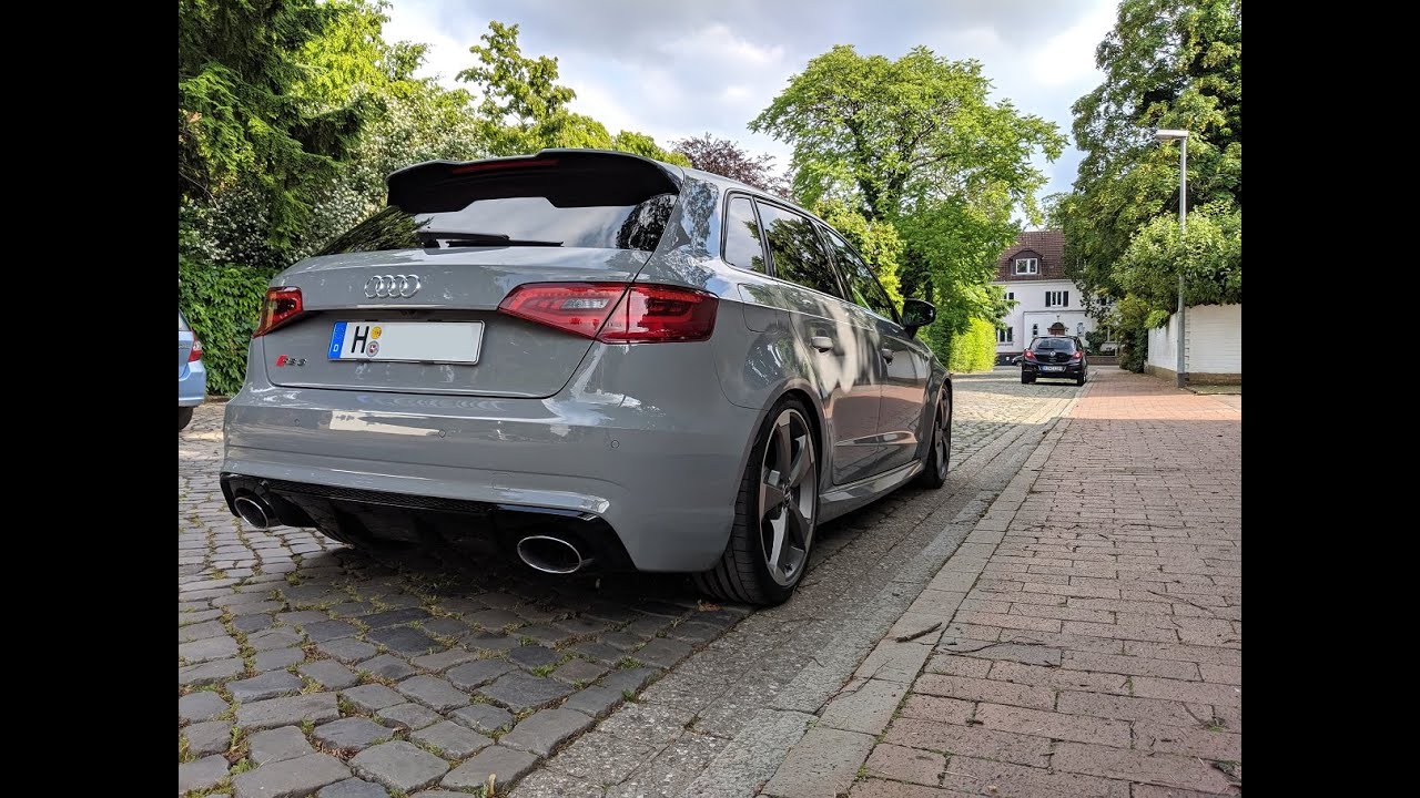 Audi RS3 8V pre Facelift + Audi Sport Exhaust (SAGA)