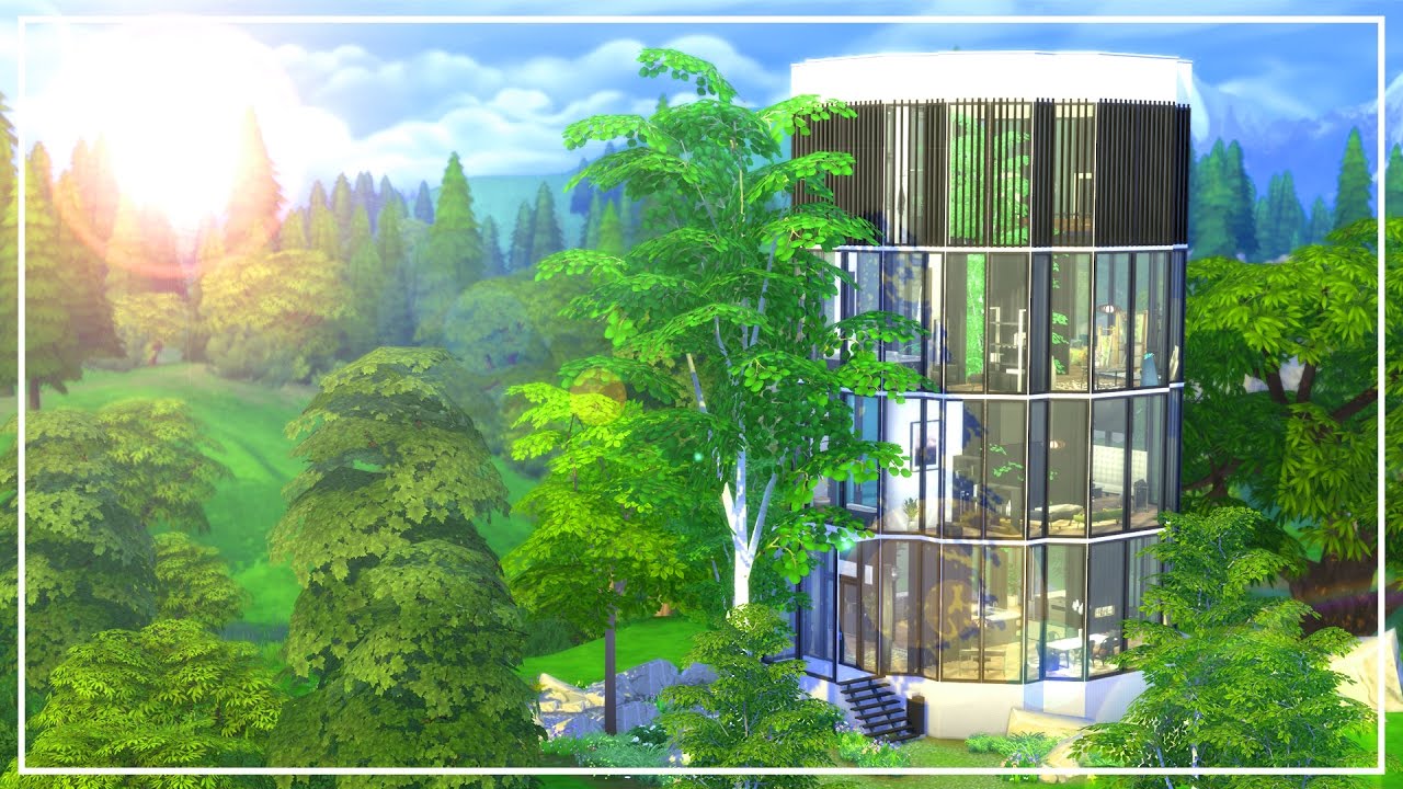 The Sims 4: Speed Build | Glass Treehouse