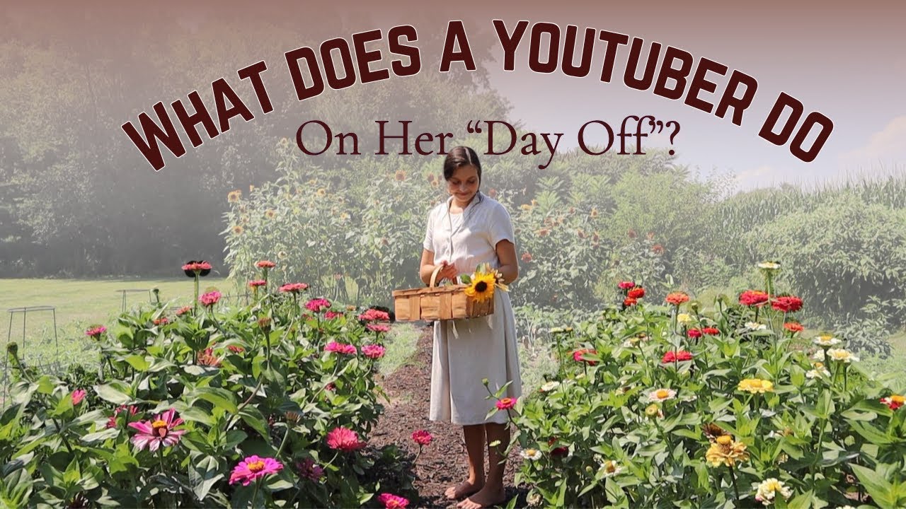 A Summer Garden Walk-Through & a Look at a YouTuber's Day Off