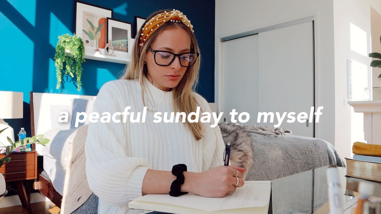 a peaceful habits sunday to myself 💫