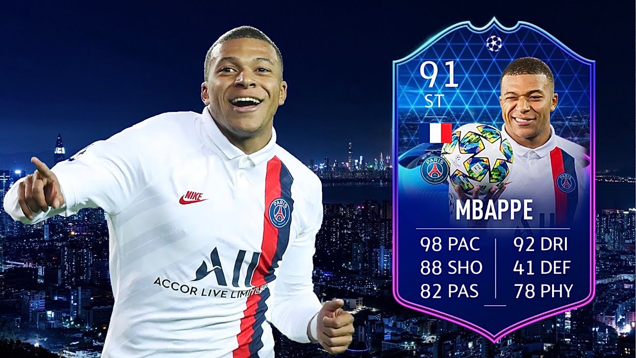 FIFA 20: KYLIAN MBAPPE 91 TOTGS PLAYER REVIEW I FIFA 20 ULTIMATE TEAM