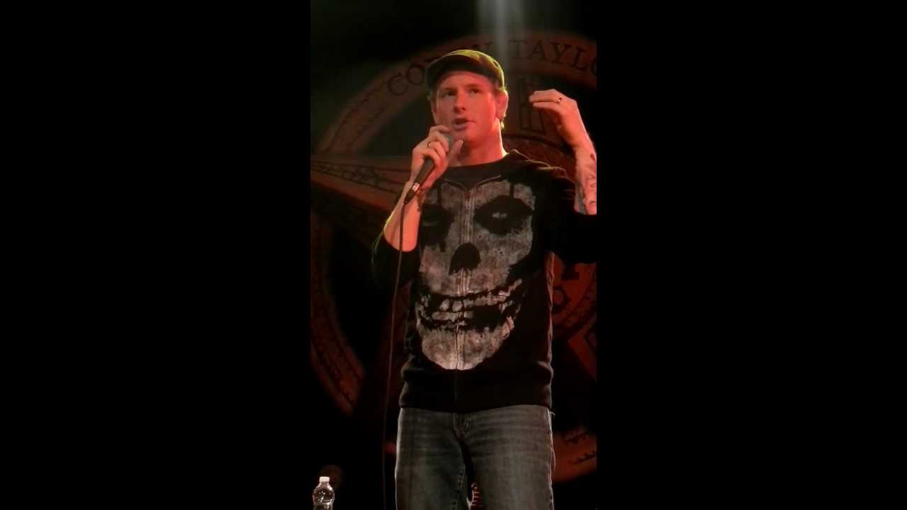 Corey Taylor Solo Tour - Blotter voice mail (12-09-11 Sayreville NJ)