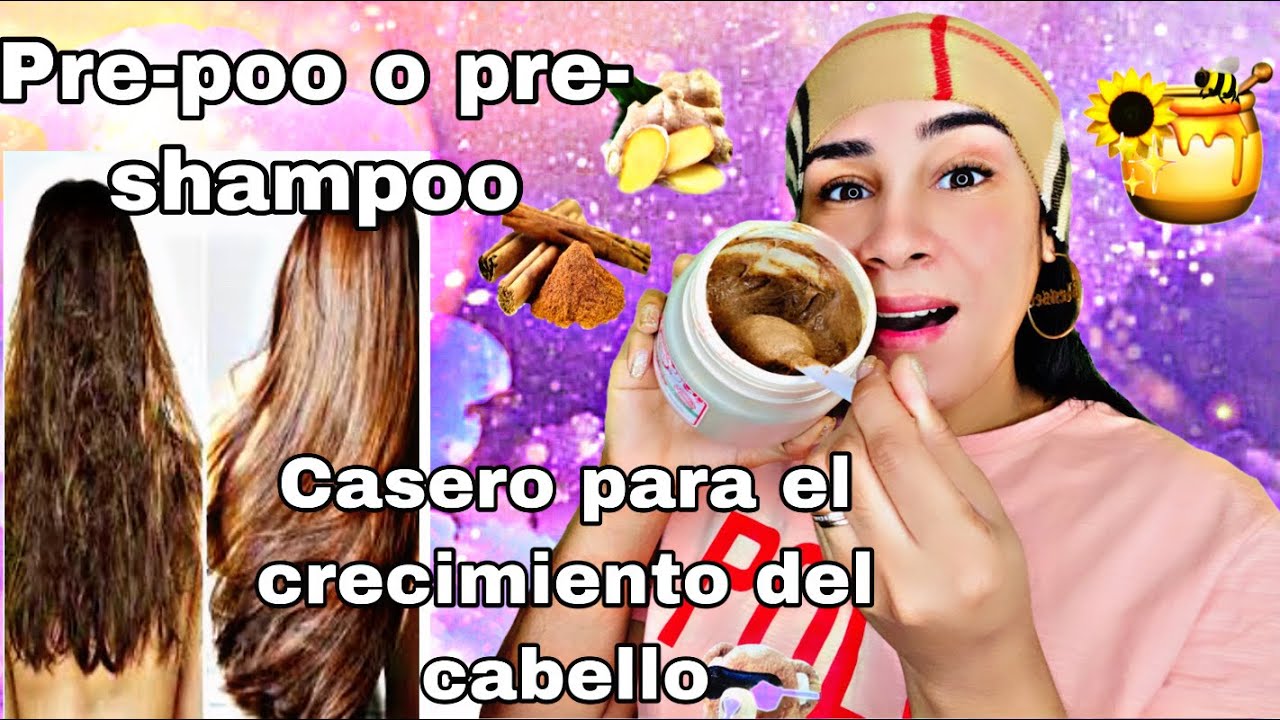 Pre-poo o pre- shampoo casero mágico para crecimiento del cabello