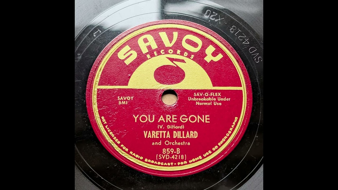 Varetta Dillard - You Are Gone