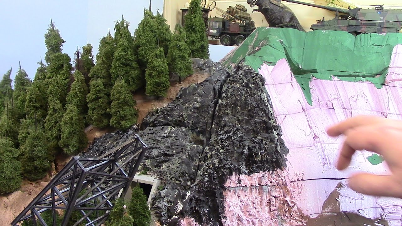 Cheap, easy (and fun) rockfaces/cliffs in foam
