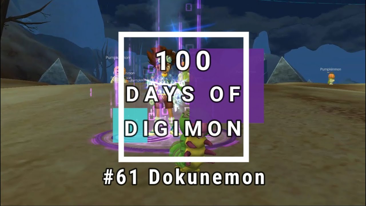 061. Dokunemon  - 100 Days of Digimon Journey ! - Digimon Masters Online