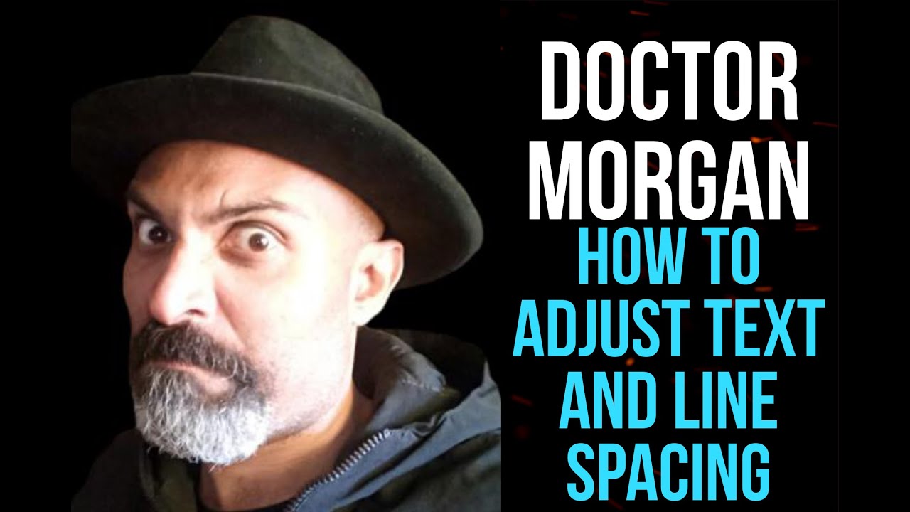 How To Adjust Text And Line Spacing  | Adobe Photoshop