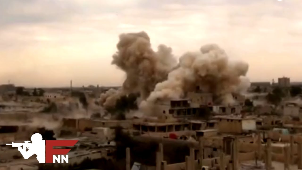 Barrel Bombs DEVASTATE Syrian City, Visible Flight (FNN 29)