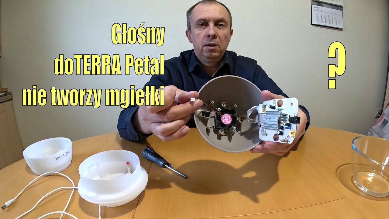 1. Jak wyciszyć głośny dyfuzor doTerra Petal. 2. Co może być przyczyną braku mgiełki.