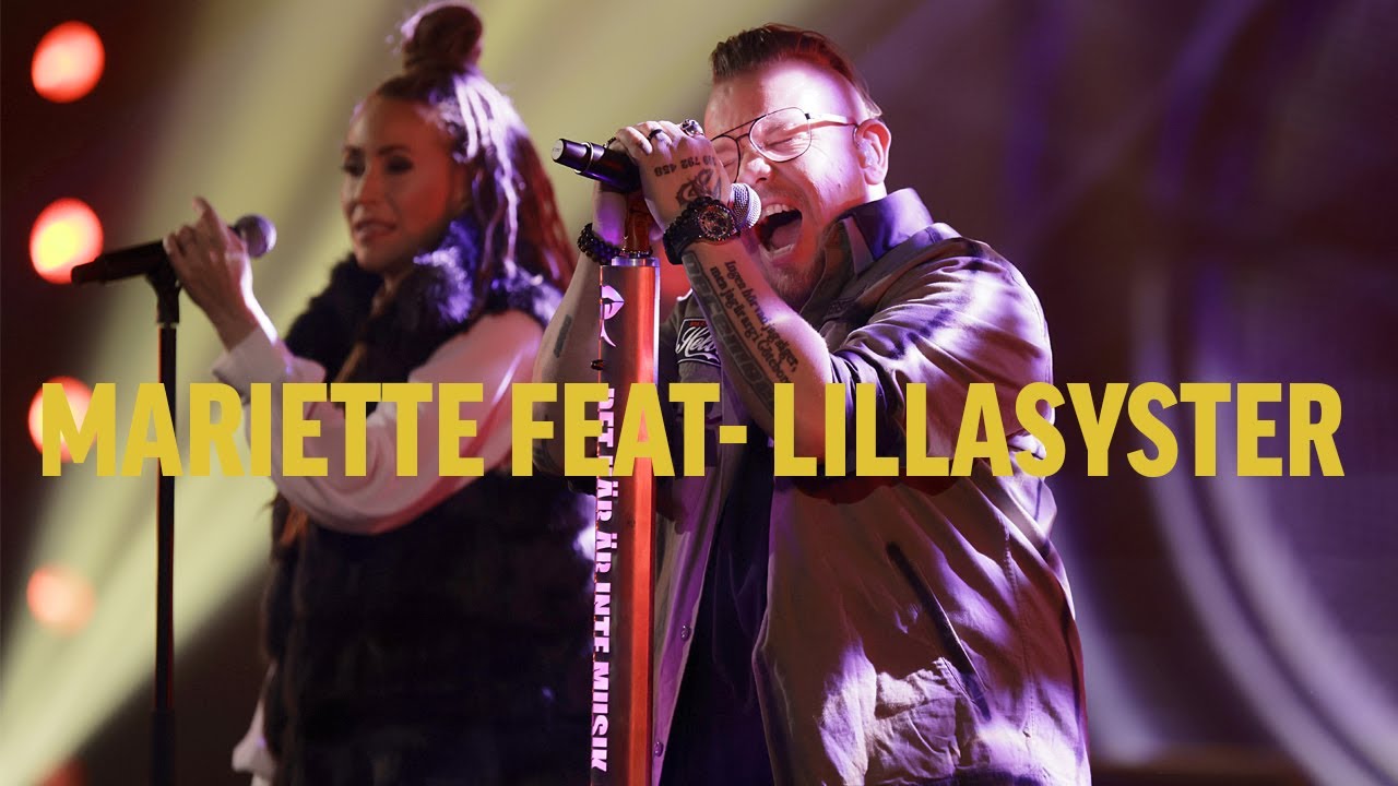 Mariette feat. Lillasyster - Enter sandman - BingoLottos 30-årsjubileum 23/10 2021