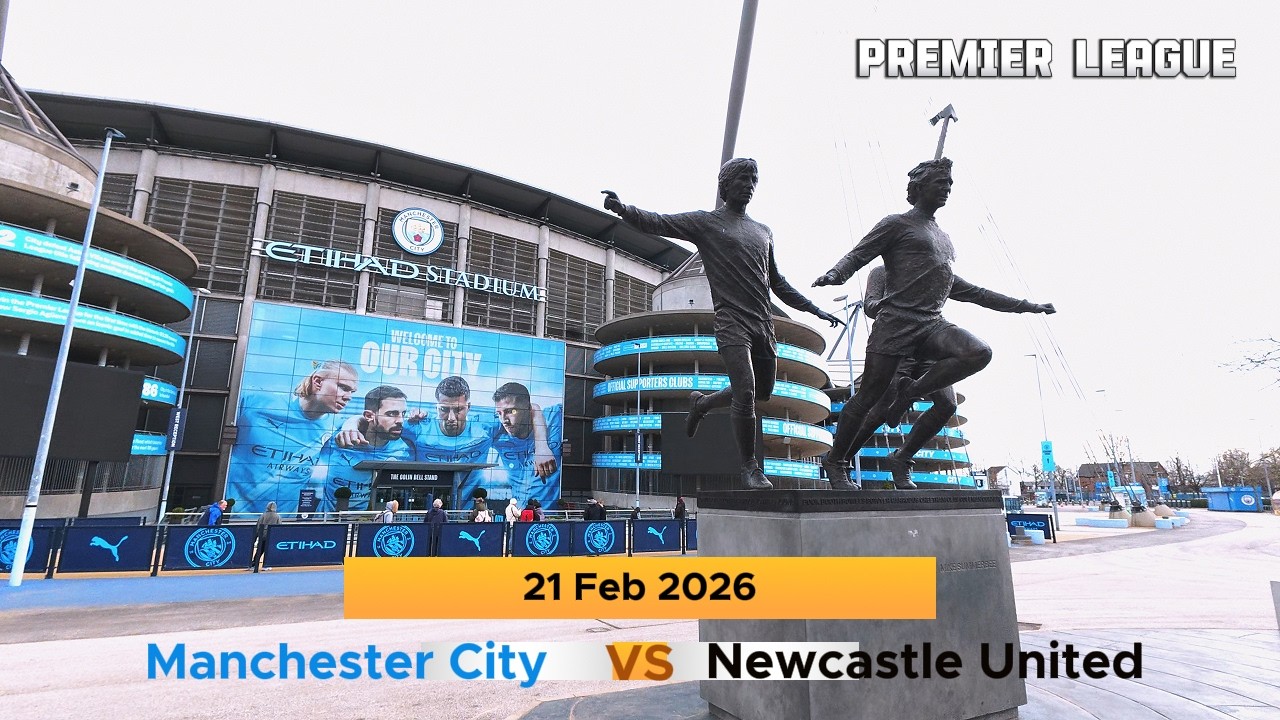 Premier League - Manchester City vs Newcastle United - SAT 21 Feb 2026