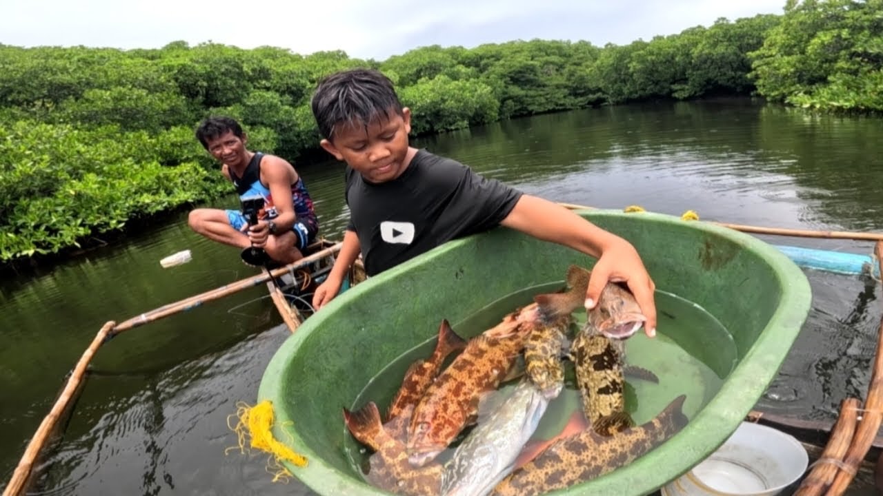 Mangrove bamboo fishtrap | Ito Ang jackpot 