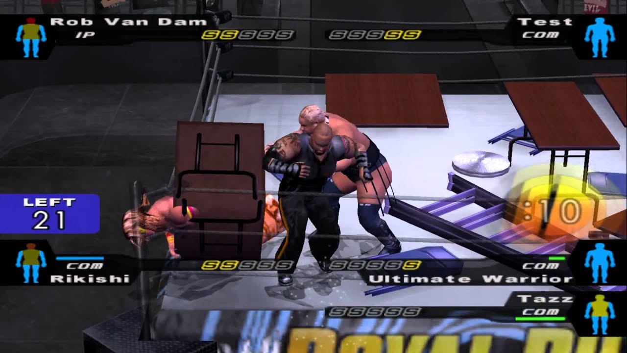 Super TLC Royal Rumble - Smackdown HCTP modified match