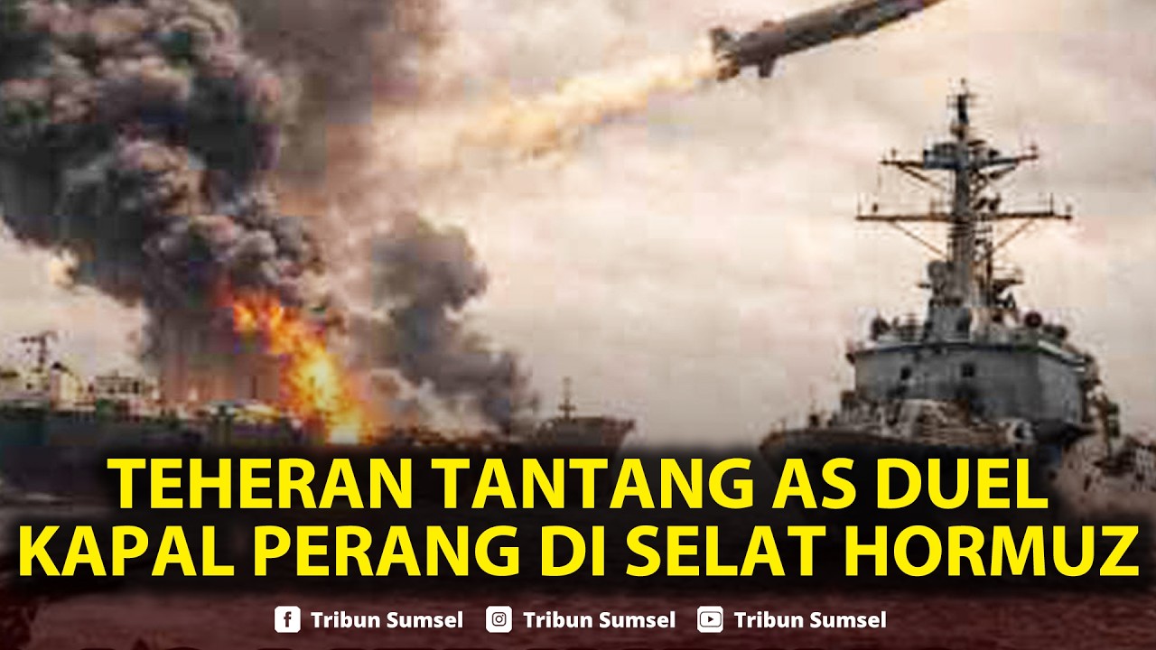 🔴Genderang PERANG Iran ke AS! Tantang Trump Konfrontasi Langsung di Selat Hormuz Duel Kapal Perang
