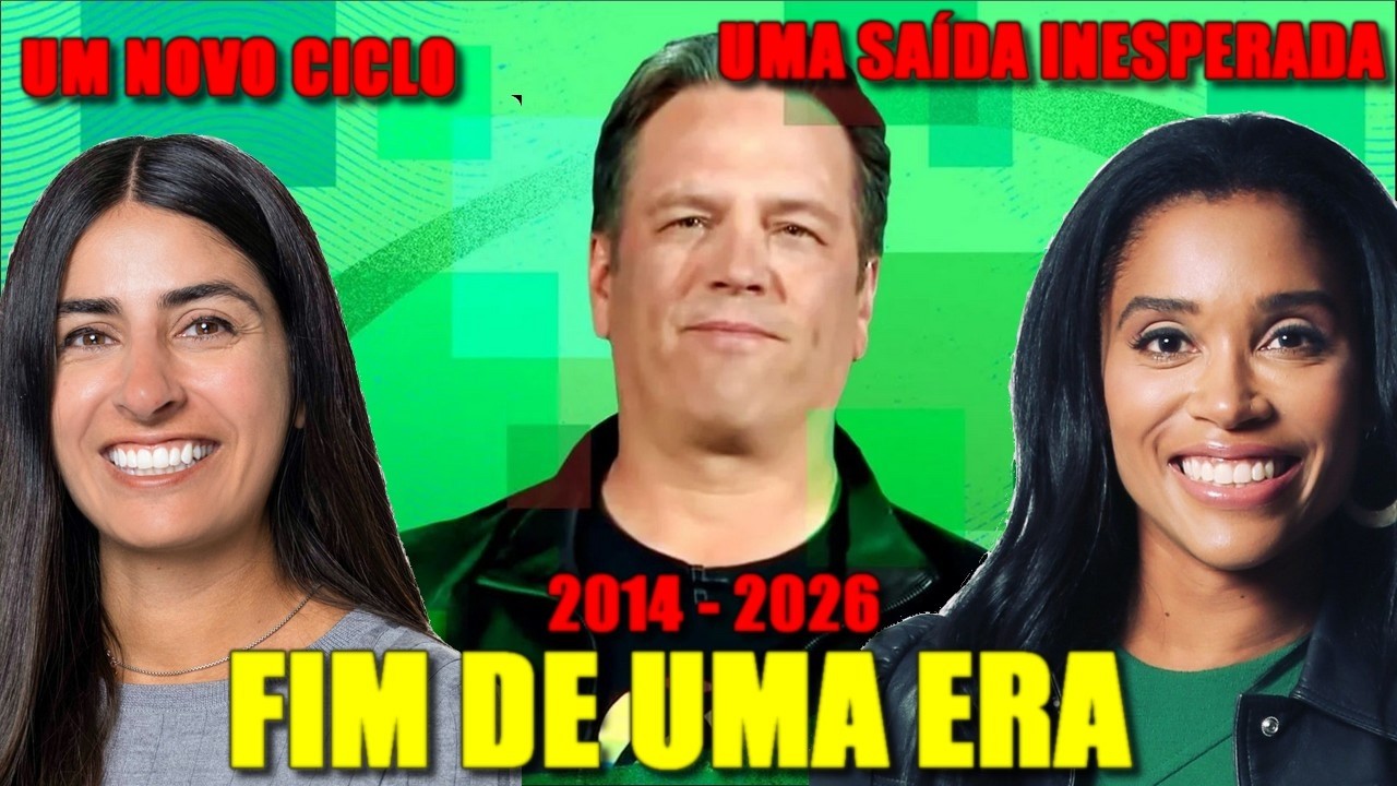 XBOX: PHIL SPENCER & SARAH BOND SAEM - ASHA SHARMA É A NOVA CEO.