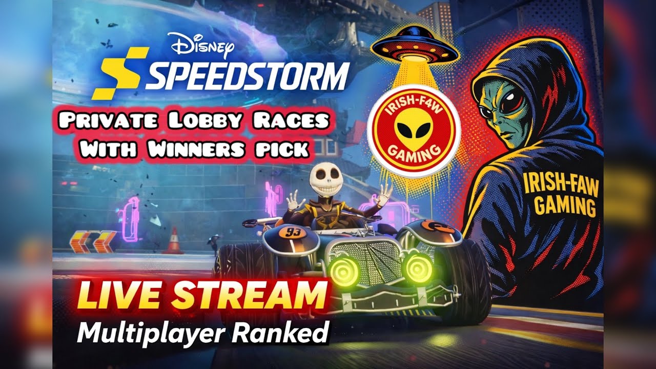 Disney Speedstorm live stream - Irish-F4W Gaming