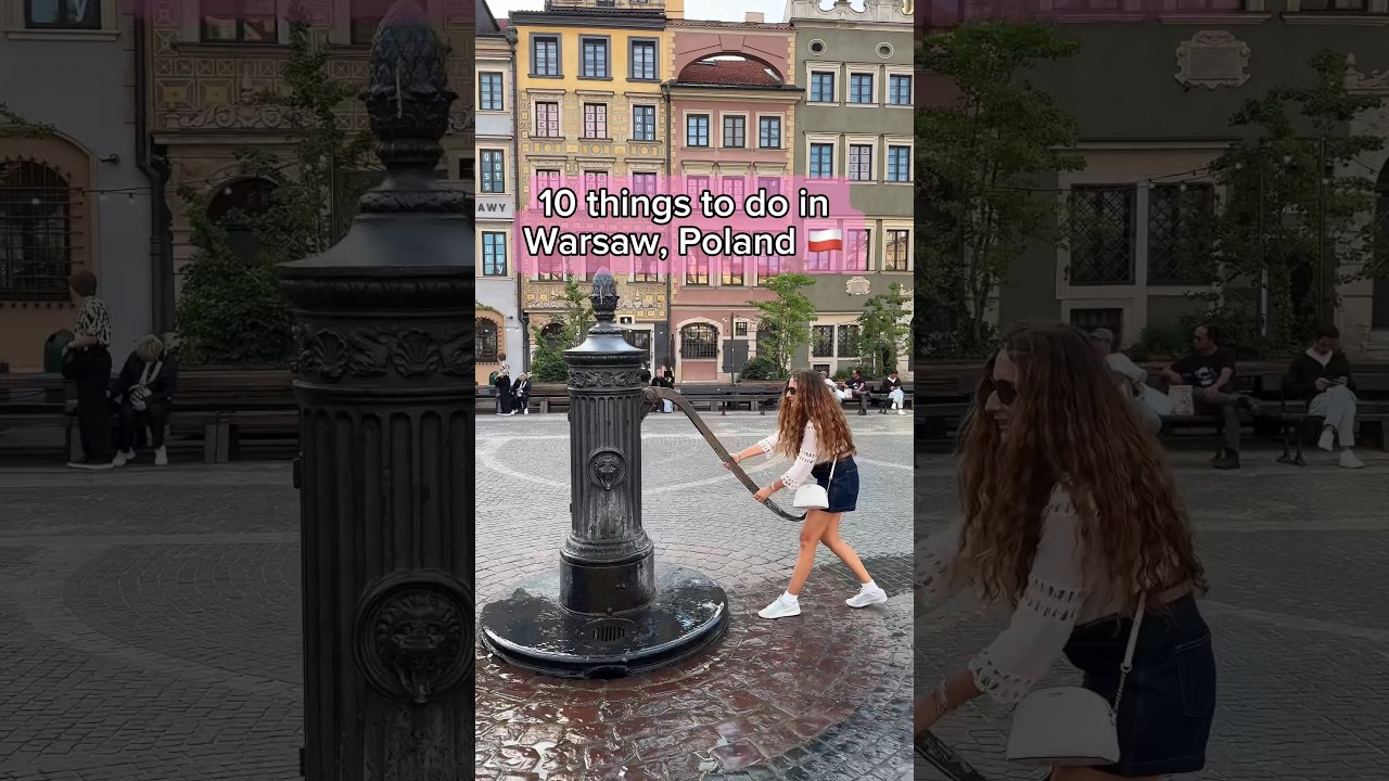 10 rzeczy do zrobienia w Warszawie 🏰🥐🚊🥟🥰🇵🇱 #go2warsaw #warszawa #warszawadlawszystkich
