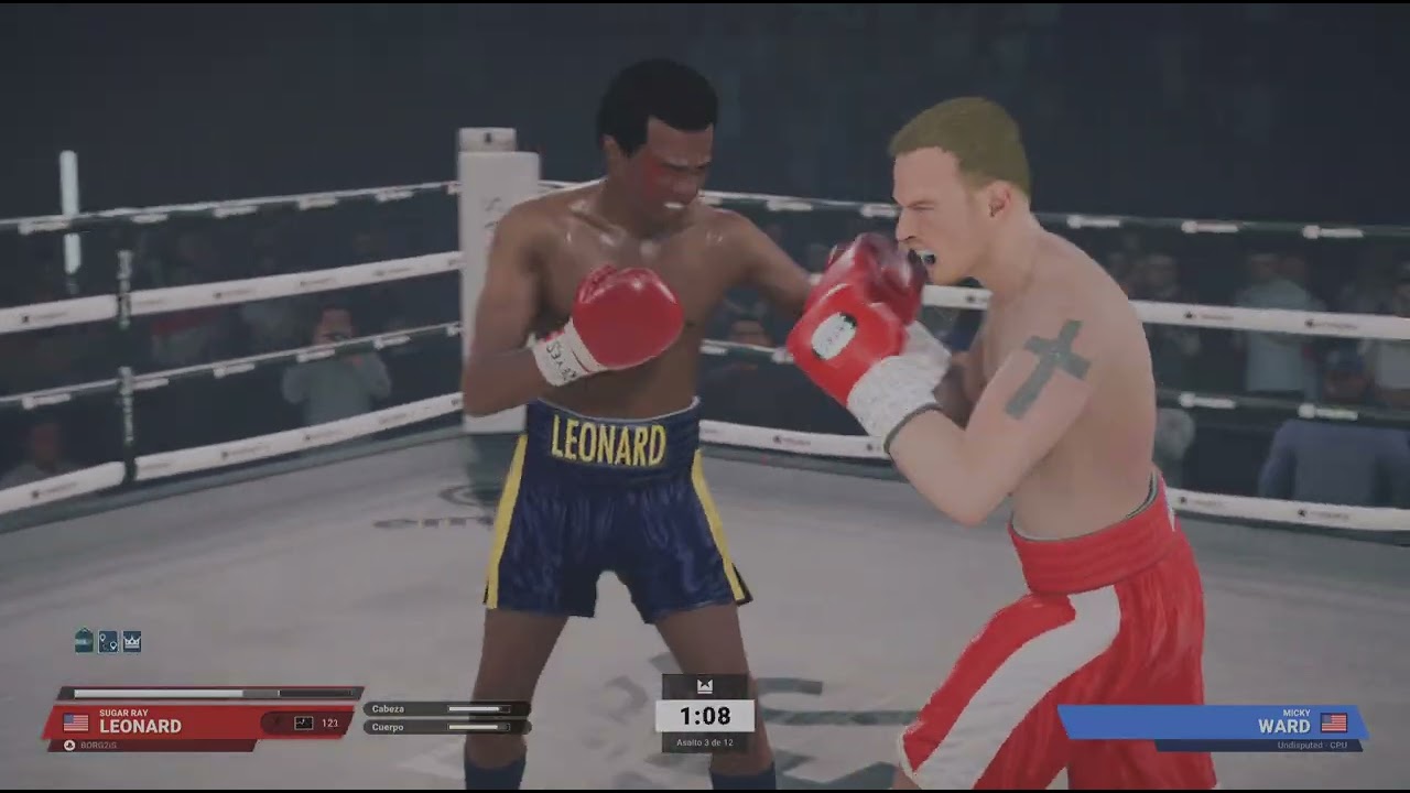 Undisputed Sugar Ray Leonard VS Micky Ward | PS5 PRO 🥊