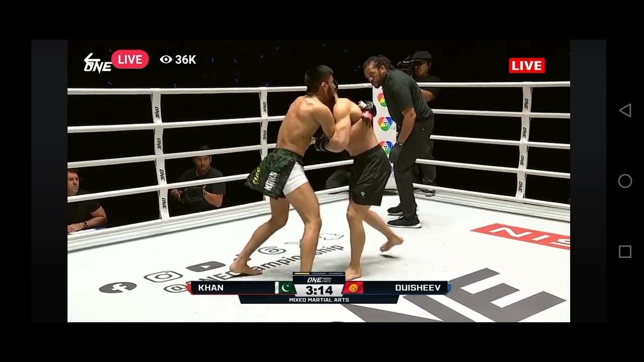 ISMAIL KHAN VS YRYSKELDI DUYSHEEV ONE CHAMPIONSHIP FIGHT