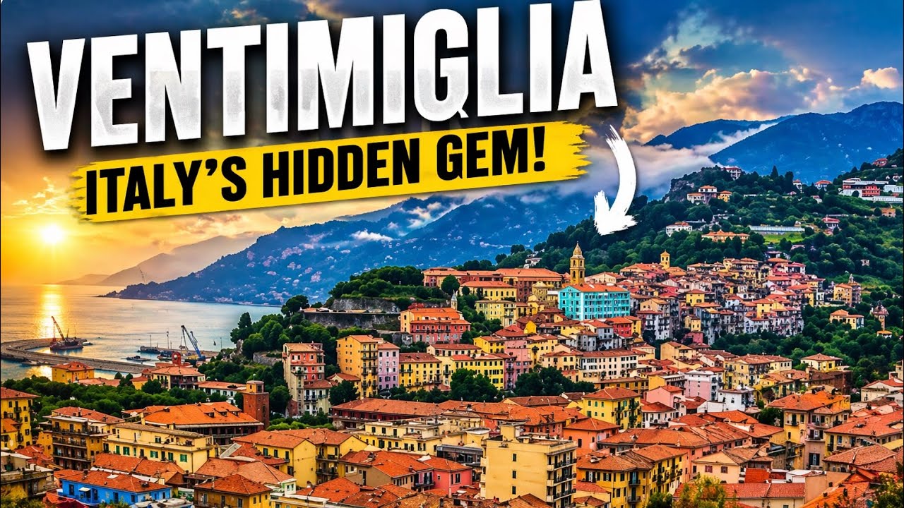 Hidden Gems of Ventimiglia: Where Italy Meets France in 4K