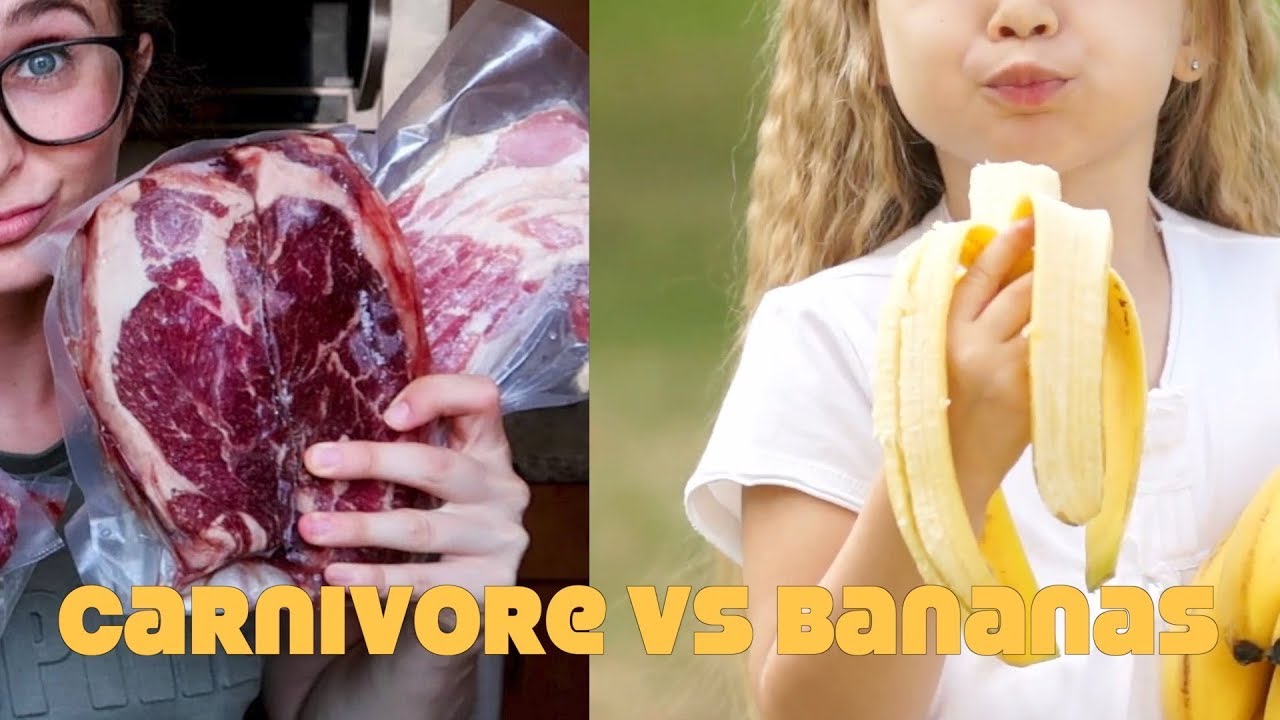 Carnivore VS Banana Diet. Which is Deficient?