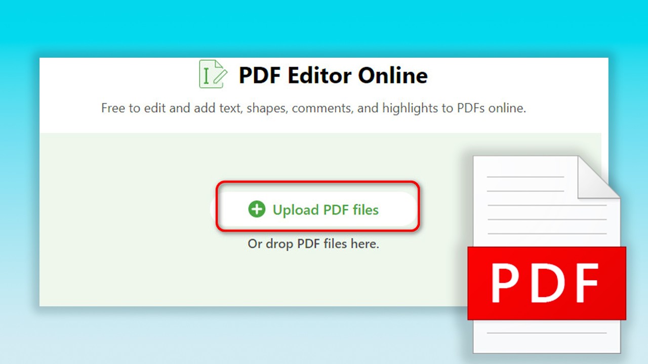 Бесплатный онлайн-редактор PDF-файлов. Легко редактируйте PDF-файлы.