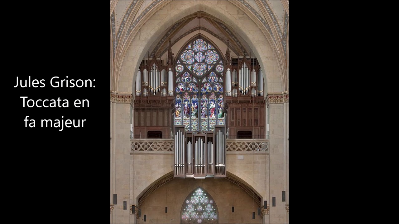 Jules Grison: Toccata en fa majeur