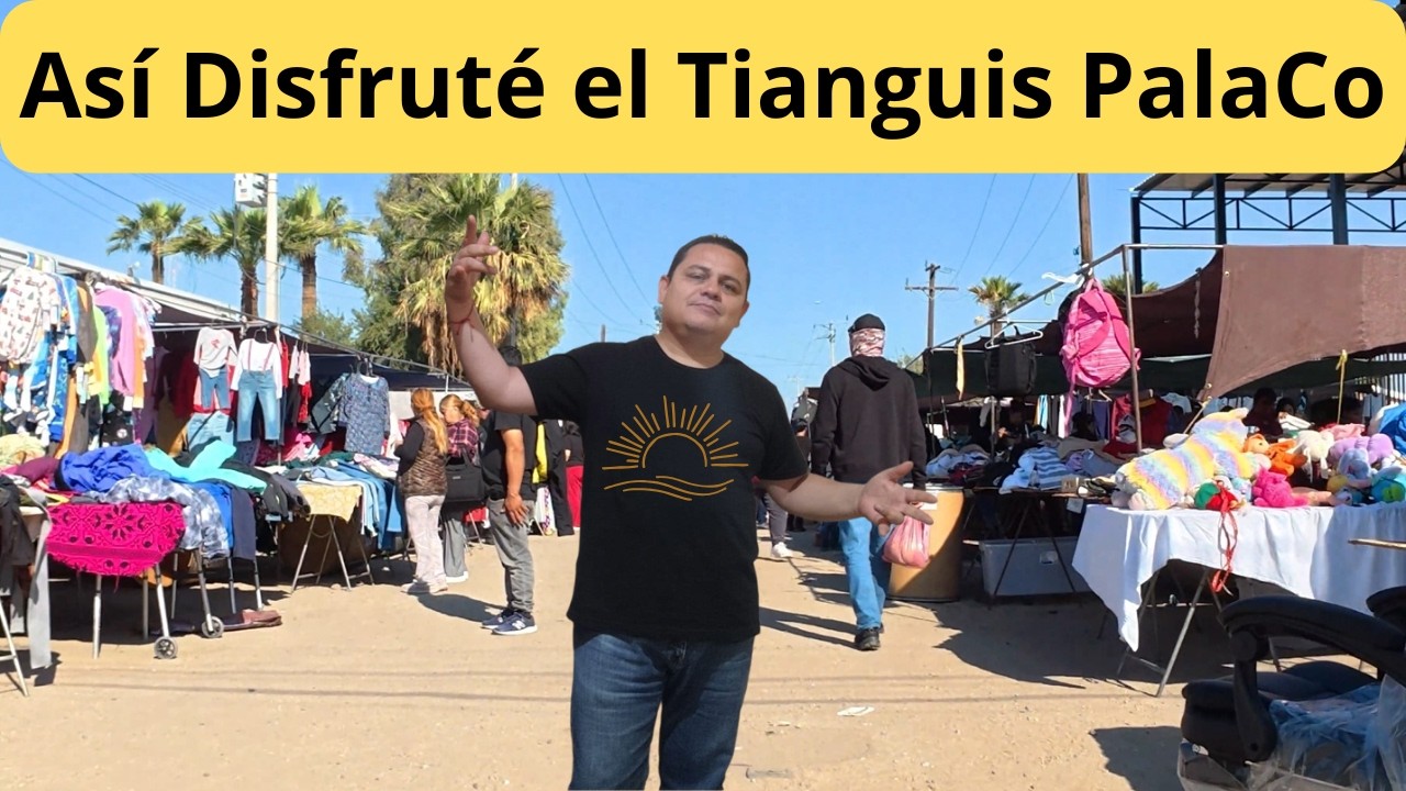 Asi Disfrute el Tianguis Palaco