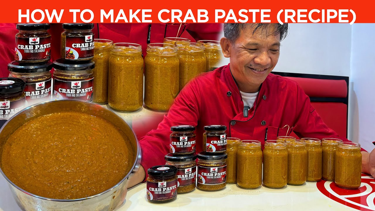 HOW TO MAKE CRAB PASTE at Paano PAGKAKITAAN w/ Recipe!