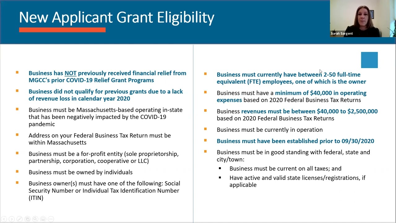 Link/Learn: Massachusetts Growth Capital Corporation Grants