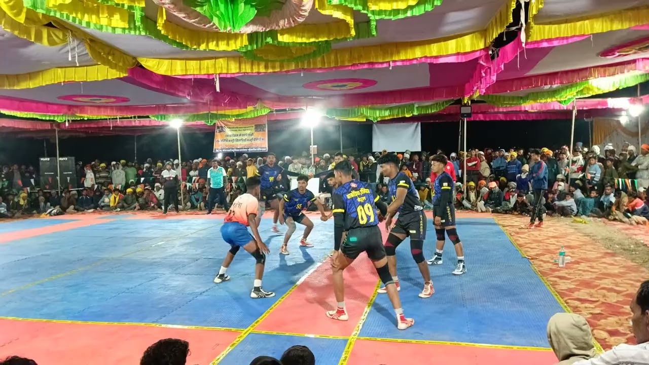 सेमी फाइनल 1🔴 चिचोली अकेडमी 🆚 इंडियन क्लब बग़डोना ग्राम कोलगांव मे ओपन कबड्डी प्रतियोगिता
