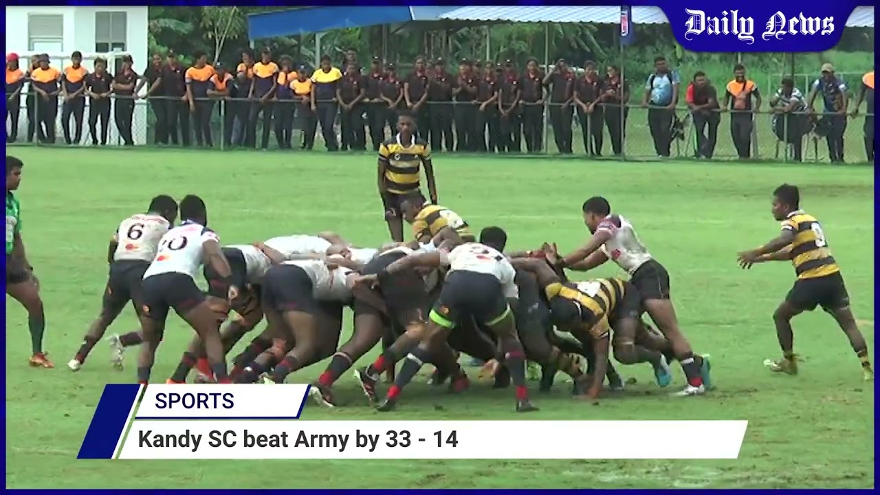 Kandy SC beats Army by 33 - 14