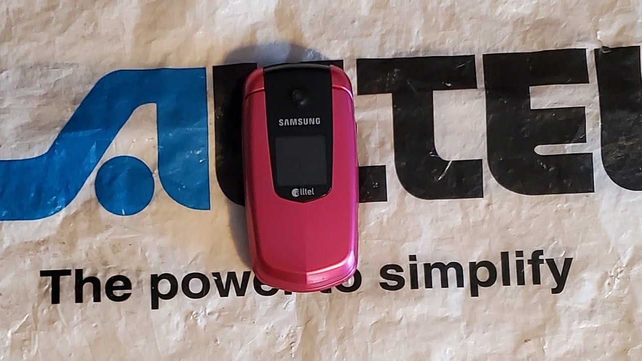 Alltel Wireless Samsung Glint Pink (SCH-U350) Unboxing (Ebay)
